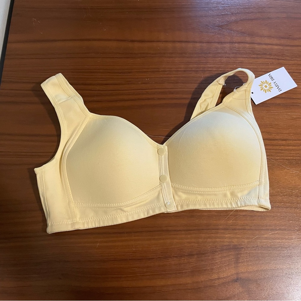 Daisy Bra Pure Beige Women’s Size Large NEW